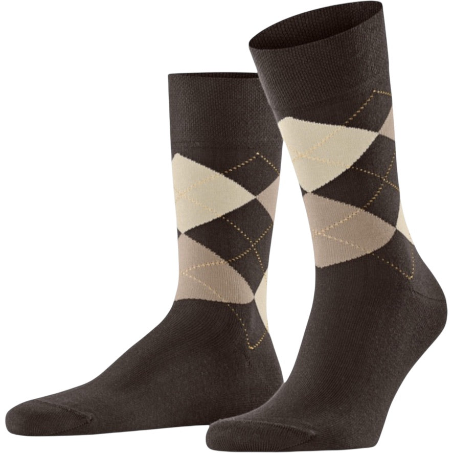 Punto Bambu Serisi Ekose Erkek Çorap – Nefes Alabilir Konfor (6’lı Paket)