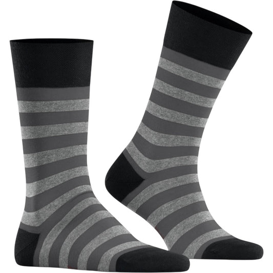 Punto Bambu Serisi Çizgi Erkek Çorap – Nefes Alabilir Konfor (6’lı Paket)