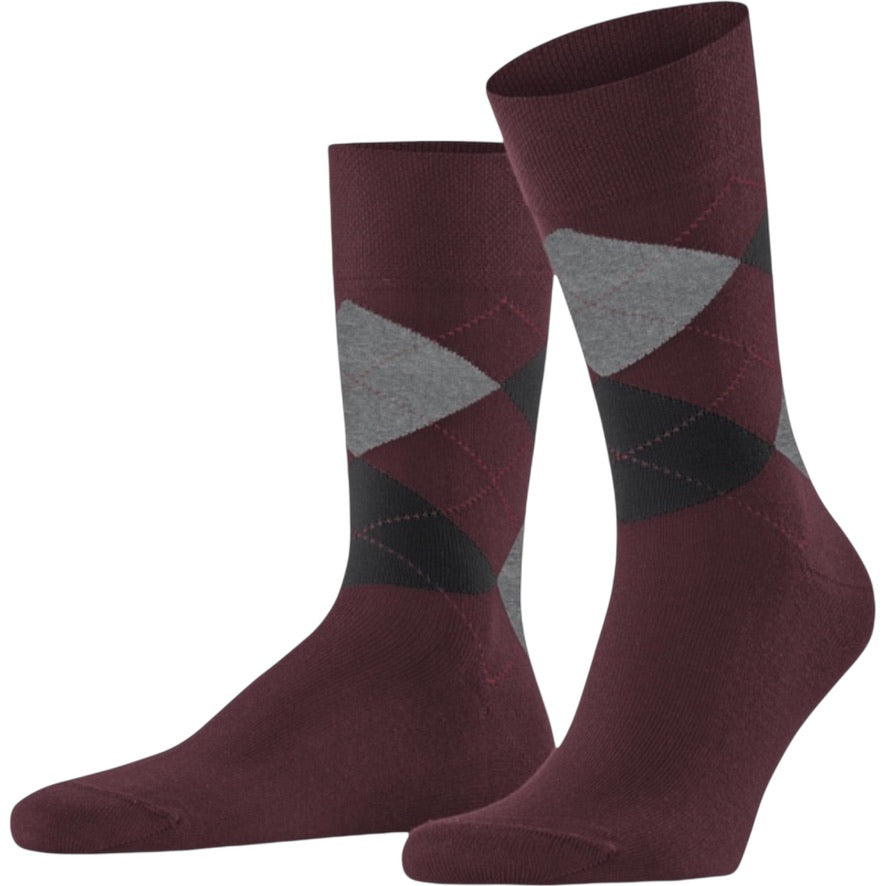 Punto Bambu Serisi Ekose Erkek Çorap – Nefes Alabilir Konfor (6’lı Paket)