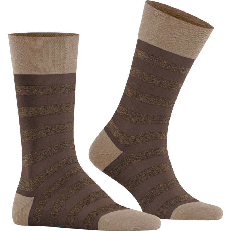 Punto Bambu Serisi Çizgi Erkek Çorap – Nefes Alabilir Konfor (6’lı Paket)